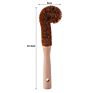 Natural Eco Friendly Bamboo Wooden Coconut Sisal Cleaning Dish Bottle Pot Brush Wooden Handle Cleaning Brush Set