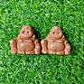 Natural Healing Rose Crystal Crafts Hand Carved Vivid Buddha Maitreya Figurine for Buddhism