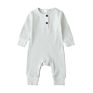 Newborn Baby Jumpsuit Cotton Spandex Baby Rompers Foreign Trade Unisex Baby Rib Rompers