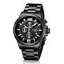 Newest Black Stainless Steel Quartz Wrist Watch for Men 10Atm Water Resitant Watches