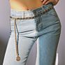 Nuoro Personalized Golden Butterfly Tassel Waist Chain Micro-Inlaid Simple Beach Holiday Alloy Rhinestone Body Chain