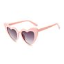 Nx8805 Vintage Heart Glasses Heart-Shaped Sun Gasses Pink Love Heart Shaped Women Sunglasses for Ladies