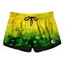 Ome Beach Shorts Sublimation Print Women Shorts Swimwea Beach Swim Shorts