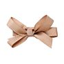 One Piece Grosgrain Ribbon Bow Hairpin Girl's Hair Bows Boutique Solid Hair Clip Handmade Bowknot Clip for Kids Hair Accessories