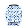 Organic Knit Stretchy Baby Nursing Cover for Breastfeeding, Multi Use 5 in 1 Floral Printing Car Seat Cover Baby Nursing//