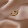 Personalized Stackable Cubic Zirconia Peach Heart Engagement Wedding Promise Toppik Accessories Love Knot Pinky Joint Ring