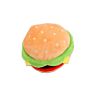 Pet Fast Food Shape Squeaky Hamburg/French Fries/Steak/Cone/Pizza Dog Plush Toy