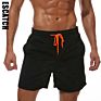 Plain Color Beach Short for Men Navy Beach Shorts