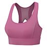Plus Size Hollow Mesh Beauty Back Sujetador Deportivo Seamless Wirefree Breathable Sports Bras Workout Gym Yoga Bra for Womens