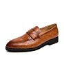 plus Size Textured Leather Upper Shoes Men Classic Genuine Leather Men Casual Shoes