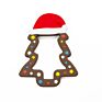 Popular Melikey Silicone Xmas Tree Christmas Teething Toys Silicone Baby Teether