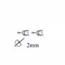 Popular Screw Back Stud Earrings for Men and Women