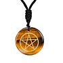 Price Original Stone Carving Ancient Egyptian Pentacle Pendant Necklace European American Religious Jewelry Creative Source