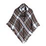 Product Shawls Wraps Kids Warm Shawl Cape Imitation Wool Cashmere Plaid Poncho Amice