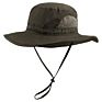 Pure Grey Khaki Blue Wide Brim Fishing Caps Upf50+ Army Green outside Sports Bonnie Bucket Sun Beach Hats for Kids Youth Adult