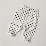 Q2-Baby 3574 Style Toddler Outer Wear Pants Polka Dot Baby Pants Leggings