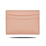 Ready to Ship Pu Vegan Leather Card Holder Personalised Cardholders Faux Saffiano Pebbled Leather Cardholders Wallet