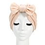 Retro Bow-Knot Knotted Headwraps for Women African Turban Pre-Tied Beanie