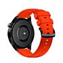 Rubber 22Mm Watch Strap Official Style Silicone Belt Black Buckle Watch Band for Huawei Watch 3 46Mm / Pro 48Mm Watchband