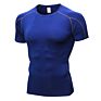 S-Xxl Men Short Sleeve Compression Shirt Base Layer Undershirts Active Athletic Dry-Fit Top