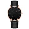 Sell Minimalist Design Men's Leisure Business Stock Watch Men's Couple Watch Ultra-Thin Quartz Simple Watch