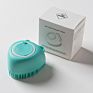 Soft silicone bath brush