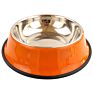 Simple Bowls Cute Candy Color Stainless Steel Pet Bowl