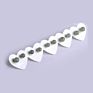 Small Stud Earrings for Women Sterling Silver 925 Jewellery Circle Crystals Natural Stone Earring