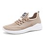 Sneaker the Men's Trend of Fly Weave Strap Breathable the Bottom of the Popcorn Running Shoes
