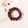 Solid Color Thin Hair Rope Small Size Satin Skinny Hair Scrunchies