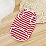 Spring Dog Clothing Pet Dog Clothes Fashionable Striped Heart Pattern Dog Shirts T-Shirts