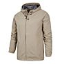 Spring Outdoor Waterproof Rain Jackets Mens Customizable Breathable Hooded Windbreakers