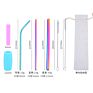 Stainless Steel Drinking Straws Environmentally Friendly Gold Edible Straw Metal Drinking Straws Set