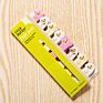 Stationery School Supplies Paper Stickers Index Planner, Kawaii Memo Pad Bookmarks Cute Animal Sticky Notes