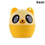 Stereo Sound Outdoor Audio Pet Mini Wireless Speaker Portable Cartoon Animal Speakers Cartoon Speaker