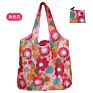 Sublimation Recycled Tote Ecobag 190T Foldable Shopping Bag Reusable Tote Nylon Waterproof Grocery Rip Stop Polyester Bag