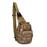 Tactical Shoulder Bag 600D Outdoor Military Molle Sling Backpack Sport Chest Pack Daypack Bags for Camping, Hiking, Trekking