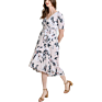 The Newest Women Beach Flower Print Sleeveless Dress Split Lace up Dresses For