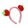 Theme Park Black Spider Hairband Plush Headband for Halloween