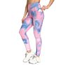 Tie Dye Print Sport Yoga Pants for Women