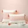 Top Yarn-Dyed Jacquard Cushion Cover Boho Tassel Decorative Pillow Geometric Pattern Cotton Cushion Cover