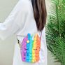 Unicorn Push Popping Bag Bubbles Popping Unicorn Purse Fidgety It Sensory Stress Relief Toys