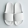 Unisex Slipper Indoor Outdoor Sliders Sandal, Light Orange Blank Color Sandals Pvc Slides