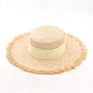 Upf50 Women Wide Brim Straw Panama Roll up Hat Fedora Beach Sun Hat