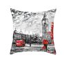 Valentine's Day Decorative Red Throw Pillow Covers Valentine Gift Love Heart Square Couple Cushion Cases for Sofa Bed18X18 Inch