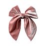 Velvet Fable Bow Hair Clips Baby Girls Women Large Sailor Head Bows Accessories Hair Grips for Kids Christmas Hair Bow Barrettes