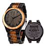 W0378 Price Oak Wood Watch In