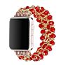 Watch Band Beaded Gemstone Bracelet Band for Apple Watch Series 4/5/6 Band Rhinestone
