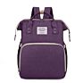 Waterproof Mummy Back Pack Crib Large Capacity Mom Backpack Foldable Baby Bed Diaper Bags with Changing Station