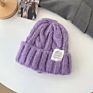 Wild and Loose in the of Ear Protection Knitted Woolen Hat